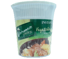 Instant Noodles Cup Vegetable Flavour