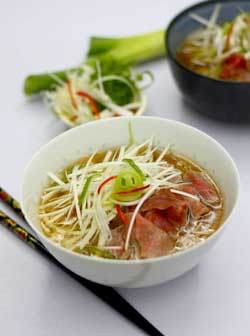 Pho Rice Noodles With Beef